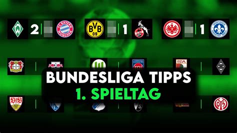 bundesliga prognose aktueller spieltag.